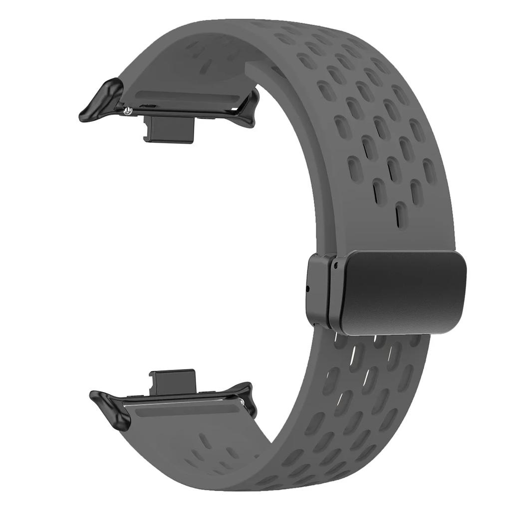 Силиконовый ремешок для Redmi watch 4/8 9 Pro Магнитная застежка Спортивный ремешок для Mi band 8 9 pro Correa Дышащий браслет Аксессуары
