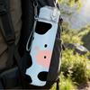 1PC Fashionable Cow Print Pattern 750ml Color Plastic Sports Water Bottle Leakproof Flip Straw Lid Suitable for Sports Office Home Use