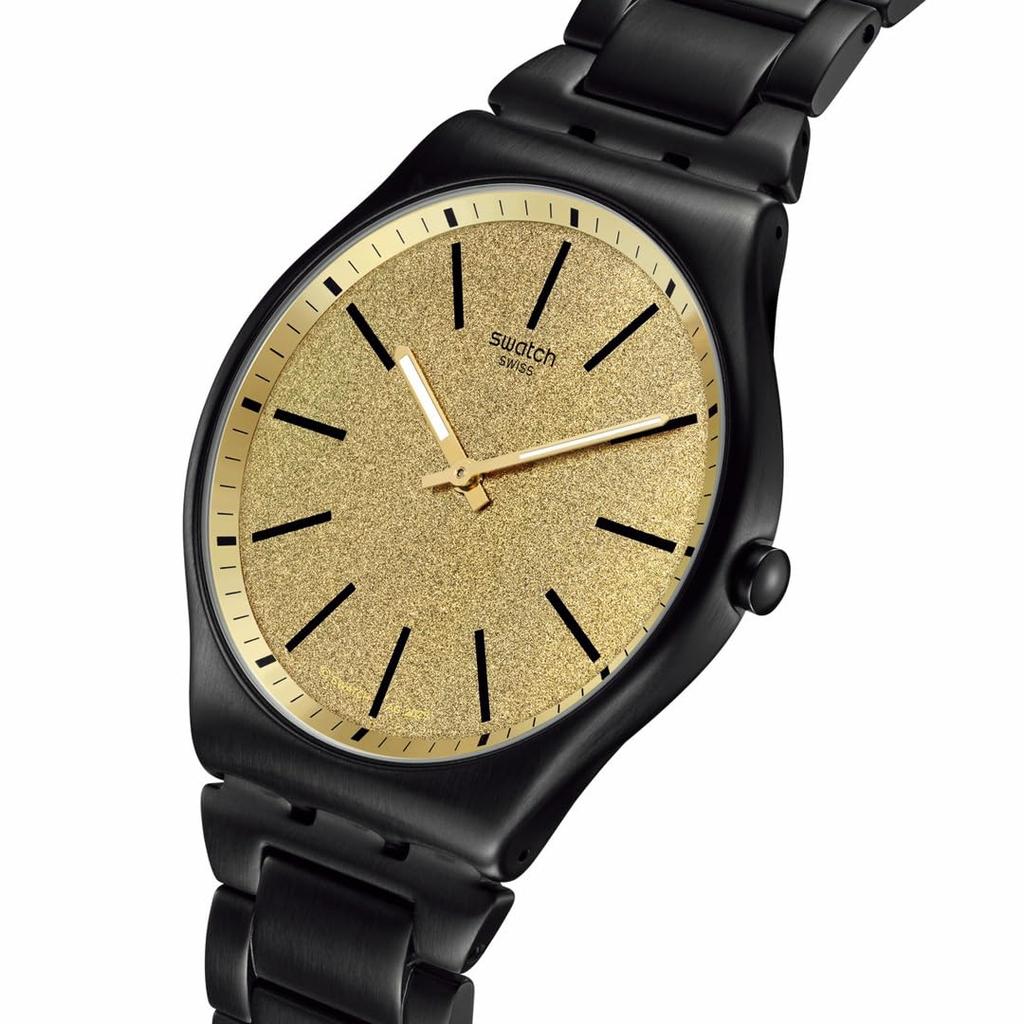 Часы DASHING SLATE SS07B109G Черный [Swatch]