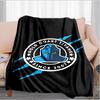 Golden Titan Emblem Design Blanket Suitable for Sofas, Beds, Offices, And Camping - Perfect Gift for Halloween Christmas