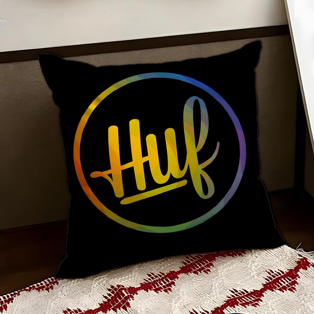 Brand HHuf Fashion Cushion Cover Reversible Soft Durable Pillow Cover Home Car MultiScene Use for Daily Comfort