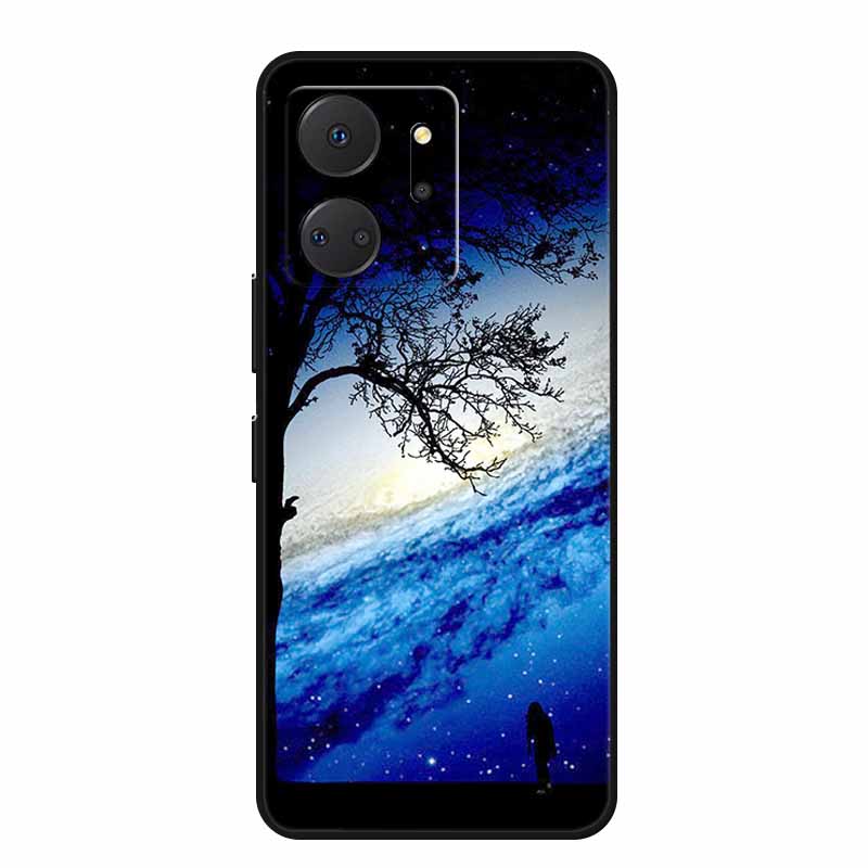 Чехол для телефона Honor X7a Задняя крышка Чехол X 7 a Coque Ударопрочный Черный Силикон Мягкий Funda Для Honor Play 7T 7 T Чехол Play7T Capa