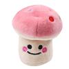 Plush Dog Toy Cartoon Mushroom Shaped Bite Resistant Teeth Grinding Reduce Boredom Interactive