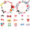 Attached Photo Booth Props Circus Photo Prop For Wedding Birthday Carnival Bachelorette Dress-Up Acessories Party Supplies