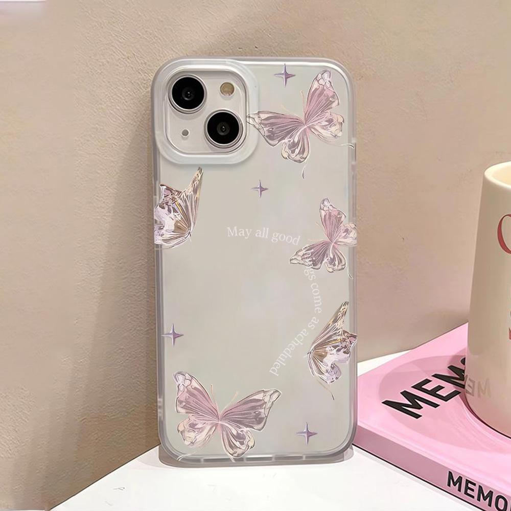 Чехлы для мобильных телефонов iPhone 11 13 15 Pro Max 12 14 Pro Max Чехол для iPhone 16 15 Plus 13 Pro 12 Матовая текстура с рисунком в виде мультяшных цветов