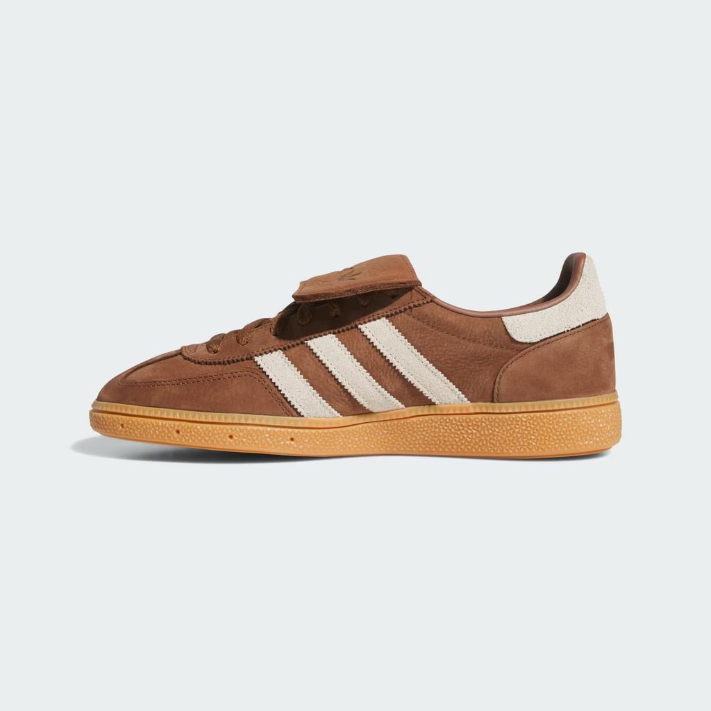 JR4879 adidas Originals Handball Spezial Длинный язычок Б/у Коричневый Кремовый (Мужской