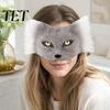 Fun Interactive Craft for Teens DIY Therian Masque Kit, Plush Furry Fox/Cat Animals with Creative Painting Set Costumes Eye Mesh, Tail Christmas