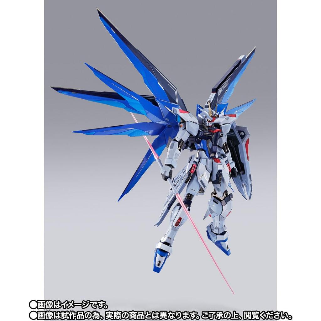 Tamashii Nation 2023 Limited METAL BUILD Freedom Gundam CONCEPT 2 SNOW SPARKLE Ver. приблизительно. 190 мм ABS и ПВХ литая подвижная окрашенная фигурка