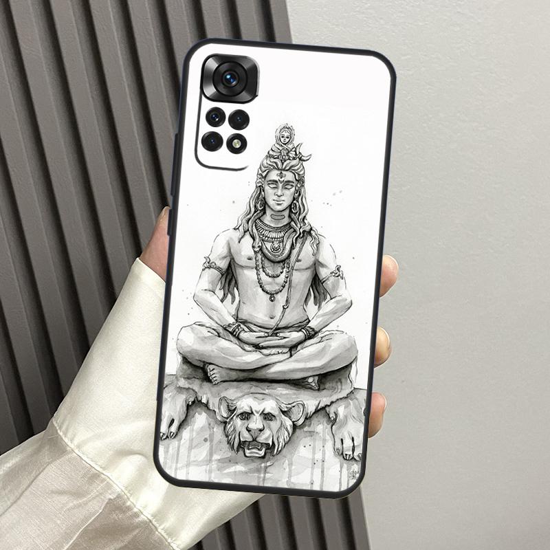 Лорд Шива Индуистский Бог Будда Индия Чехол Для Xiaomi Redmi Note 11 Pro 8 9 10 12 Pro 8T 9S 10S 11S Redmi 10 10A 10C 12C 9C Чехол