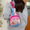 School BagsNew Kapibara Children's Bag Casual Cute Chest Bag Outdoor Accessories Change Bag One Shoulder Crossbody