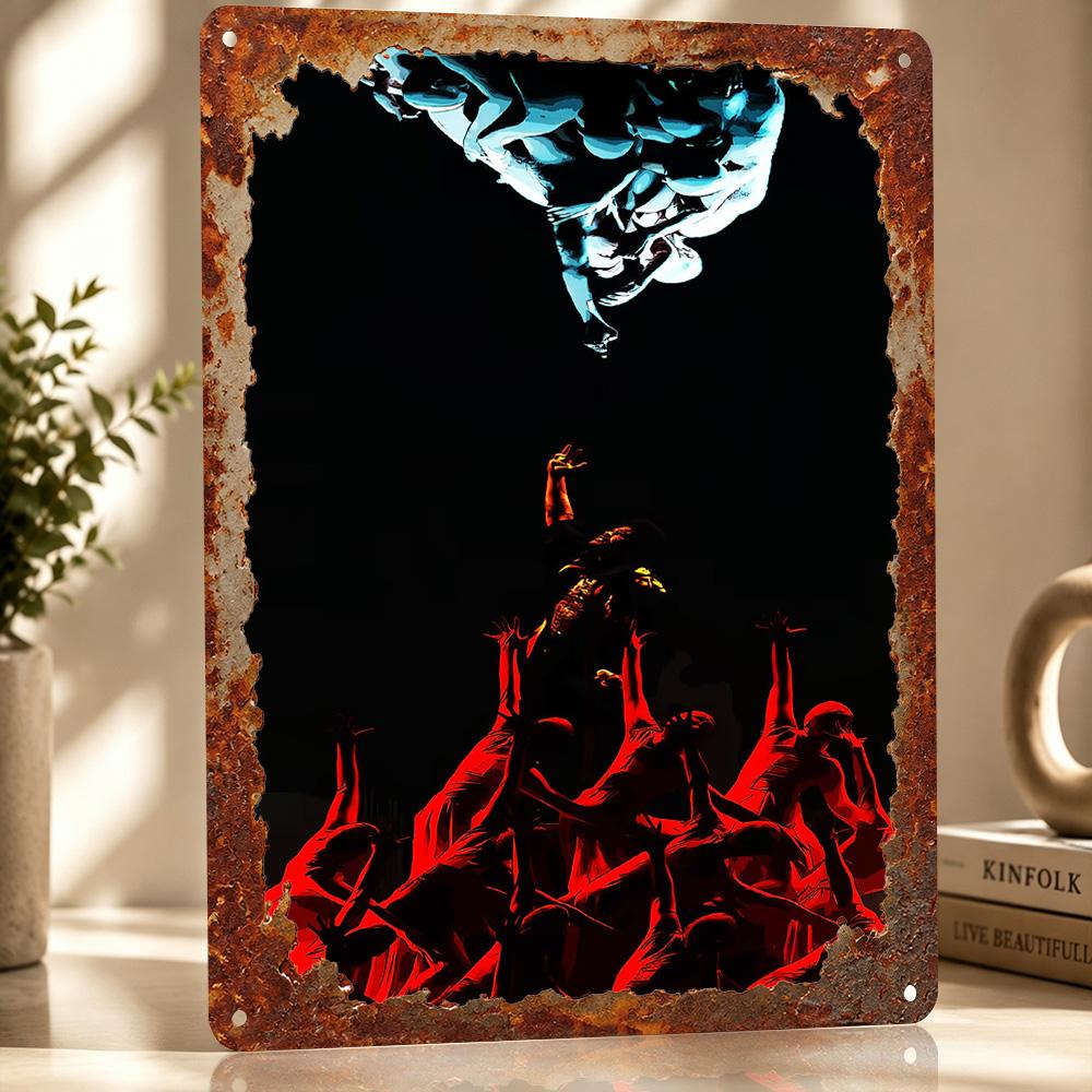 The Weeknd Music Art D Printed Texture Poster Personalized Wall Art Retro Metal Tin Signs for Decoration Room Decor Luxury Home