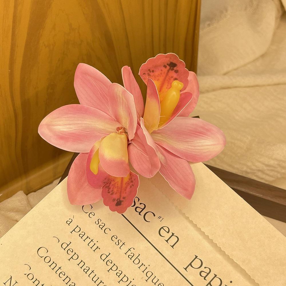 Праздничный стиль искусственный цветок заколка для волос ткань богемный стиль заколка для волос цветок заколка для волос праздник