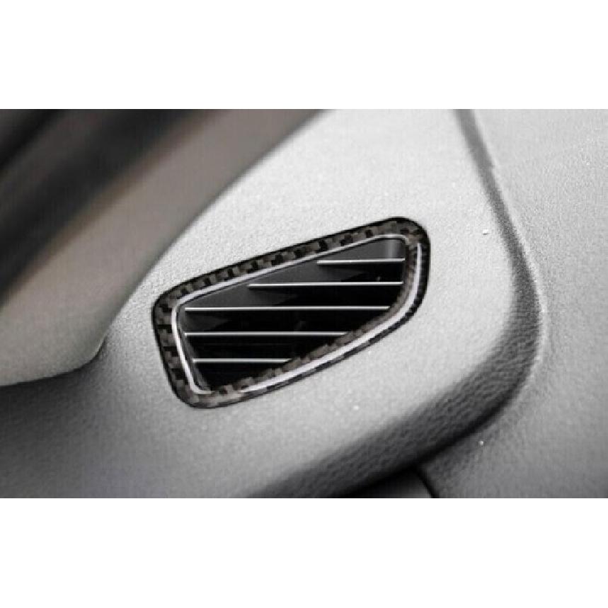 For BMW X3 F25 X4 2011-17 Real Carbon Fiber Dashboard Upper Air Outlet Vent Trim