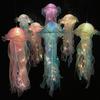 Plastic Jellyfish LED Lamp Soft Lighting Vivid Landscape Lantern Gift