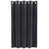 Blackout Curtains 2 pcs Dark Grey 140 x 140 cm Velvet