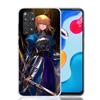 Чехол для телефона Fate Zero Stay Night Saber для Xiaomi Redmi Note 15 14 13 12S 12 Pro Plus 11S 11E 11 11T 10S 10 Арт Мягкий Узор Чехол