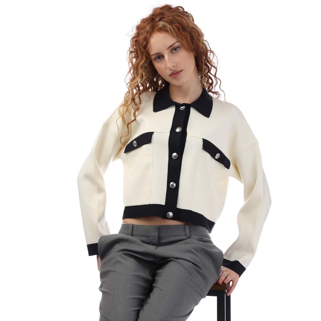 Boss Womens/Ladies Femolia Knitted Cropped Jacket