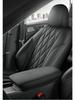 Подушка на сиденье автомобиля Roewe D7 из натуральной кожи - Универсальная посадка, Возможна дропшиппинг, Всесезонный комфорт для пятиместных автомобилей