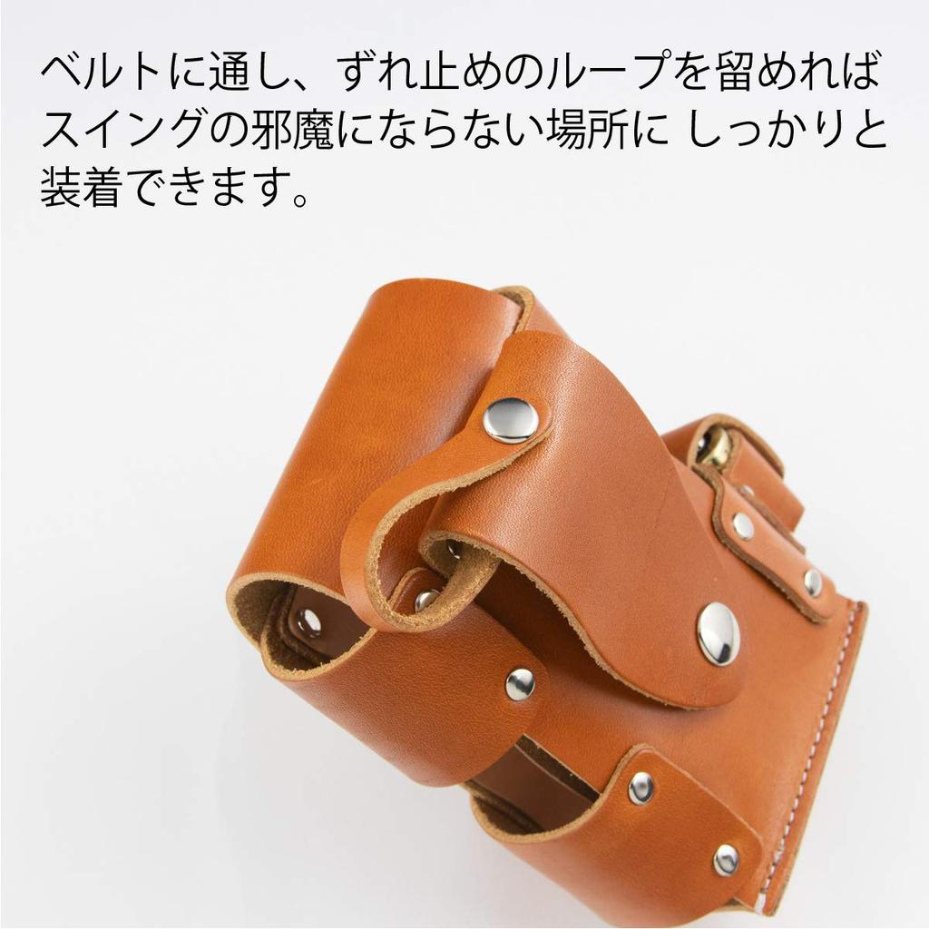 Чехол ThinkLeather Tochigi Leather Golf Scope Rangefinder Case из натуральной кожи TL-1001 (Верблюд)