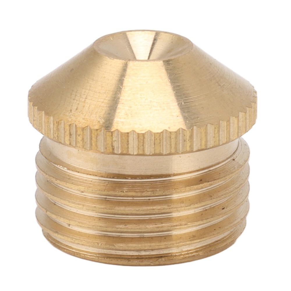 5PCS Fine Mist Misting Nozzles Gold Garden Cooling System Nozzles Fog Nozzles  Dust Reduction Use