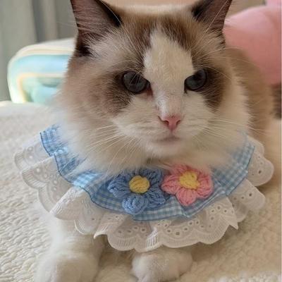 Хлопковый нагрудник в деревенском стиле для кошек и собак