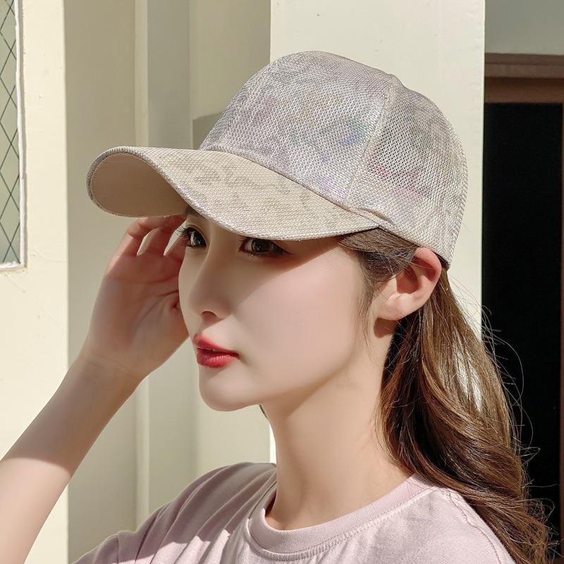 Новая Мода Весна Лето Женская Бейсболка Дышащая Сетчатая Кепка Snapback Женская Цветная Кепка Шляпа Для Женщин