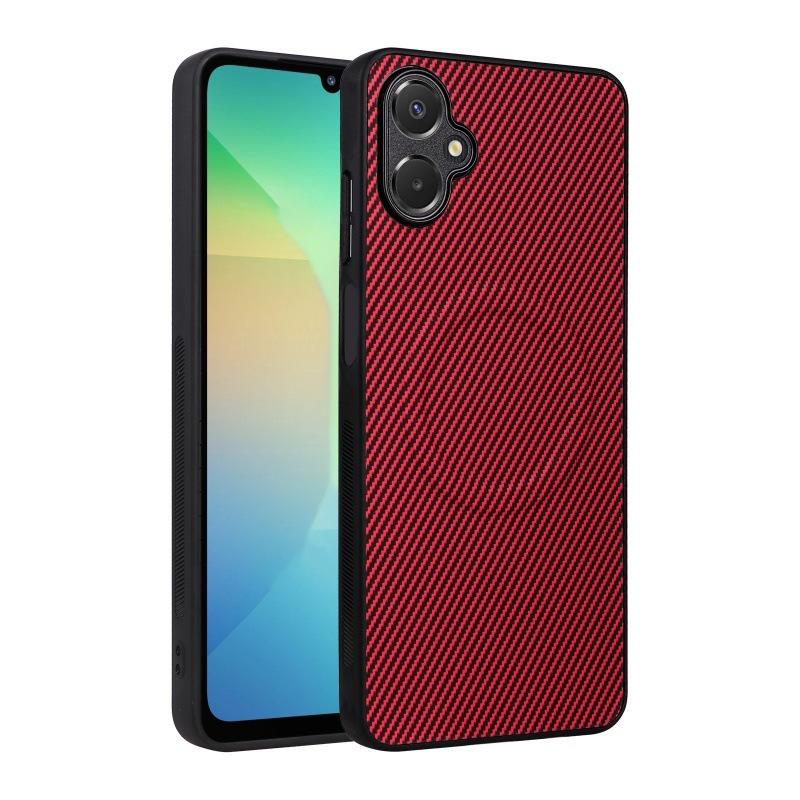Samsung Galaxy A07/A07S Magnetic Phone Case,Leather Carbon Fiber MagSafe Wireless Charging ShockProof Phone Case Cover for Samsung Galaxy A07/A07S