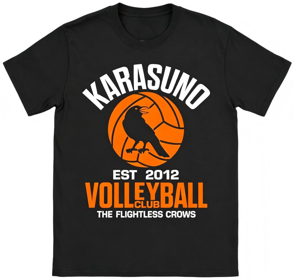 Karasuno Volleyball Club Haikyuu Anime T-Shirt