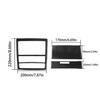 3Pcs Carbon Fiber Overhead Light Panel Cover Trim For Toyota Camry 2007-2011