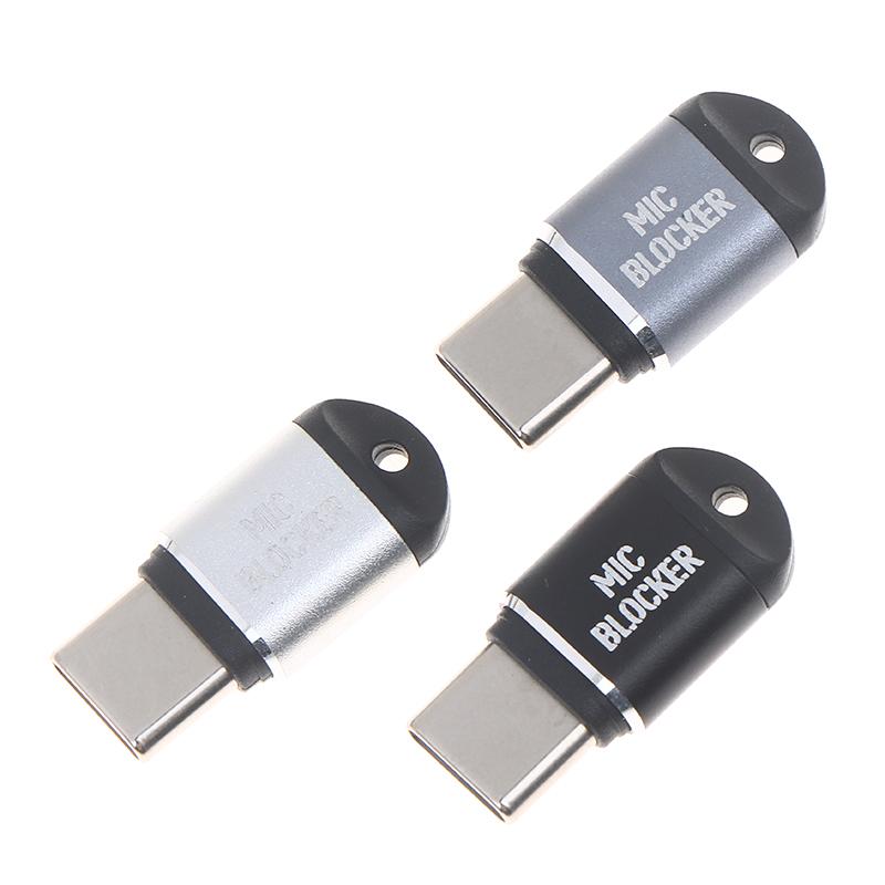 Блокиратор микрофона USB-C Защита конфиденциальности Работает с любыми устройствами USB-C Ноутбуками, Смартфонами, Планшетами