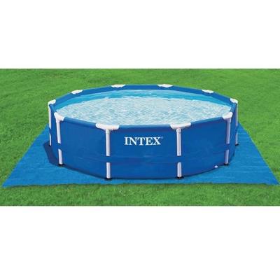 Пол для отдельно стоящего бассейна INTEX - 472 x 472 см - Толщина 0,13 мм - Синий