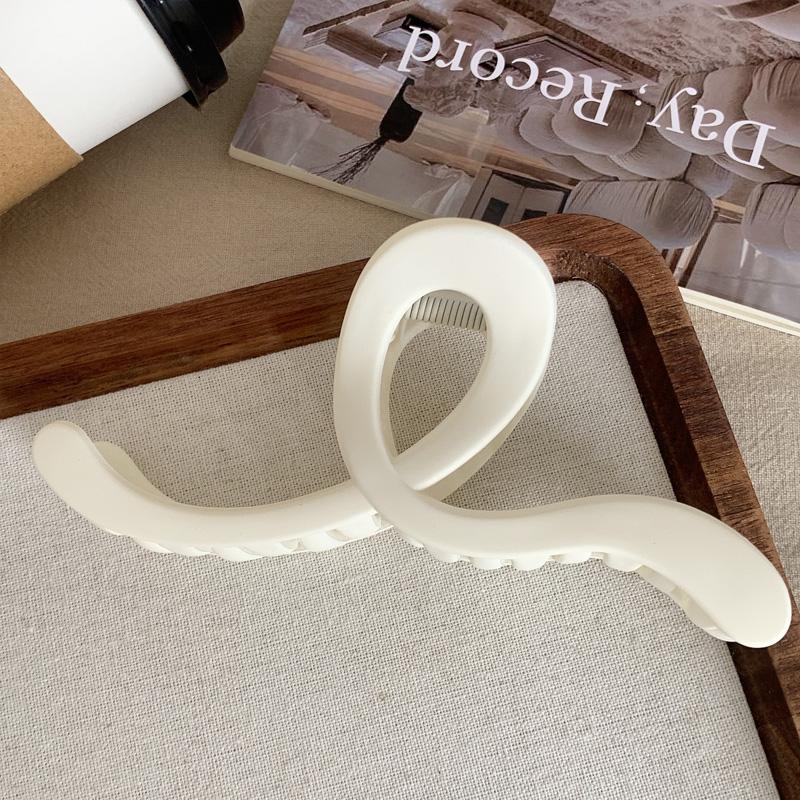 1 шт. Крабовая клешня, элегантная шпилька, роскошные аксессуары для девочек, модные акриловые заколки для волос, волнистые