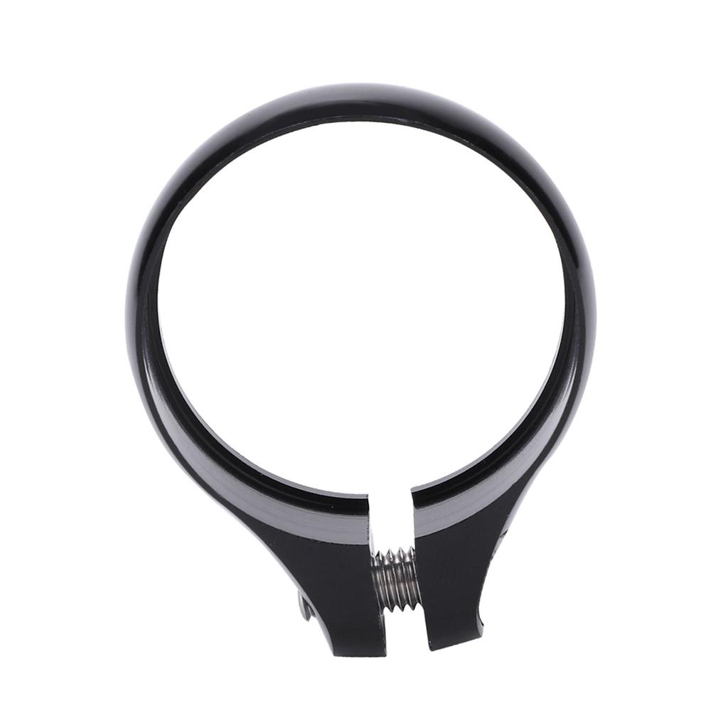 Велосипедный болтовой зажим 31,8 мм для подседельного штыря 27,2 мм Сверхлегкий (черный)