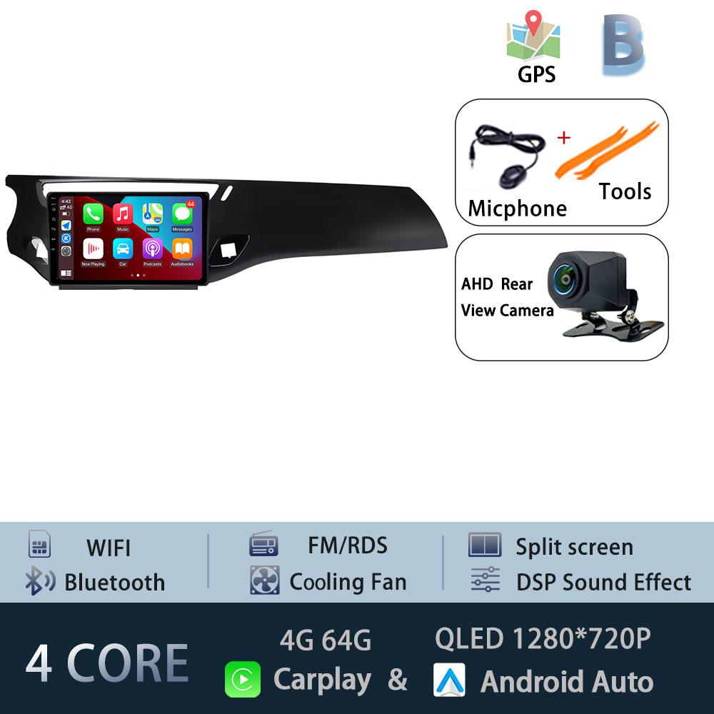 Android 15 Car Radio For Citroen C3 DS3 2010-2016 5G WIFI Head Unit Navigation Autoradio DSP BT Wireless Carplay Auto 4G