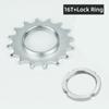 Велосипедная звездочка с фиксатором ступицы 13T 14T 15T 16T 17T 18T с фиксированной передачей и свободным ходом