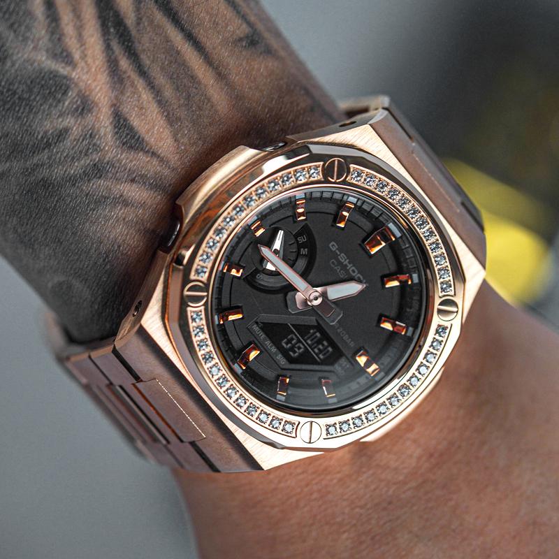 Casio Унисекс 48,5 мм Черные часы GA-2100-1A1(Watch8--KENZO)