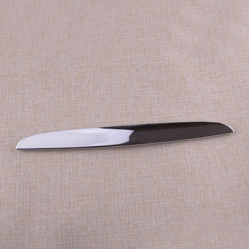 Front Hood Right Grille Molding Cover Trim Fit for BMW 3-Series 328i 328Xi 335i 330Xi E90 E91 2007 51137117242 Chrome Plastic