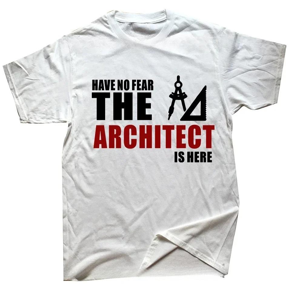 Unisex Funny Graphic Tshirt For Architecture Students Round Neck Y2k Style Graduation Gift For Engineers Casual Summer Streetwear Top