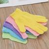 Exfoliating Five Fingers Bath Gloves Moisturizing Body Back Cleaner  Bathroom Spa Products