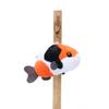 Funny Koi Fish Pendant Soft Fish Doll Keychain Cute Key Ring  Gifts