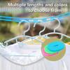 1pc Portable Clothesline, Indoor And Outdoor Home Laundry Supplies, Outdoor Camping Accessories, Bathroom Dorm Accessories