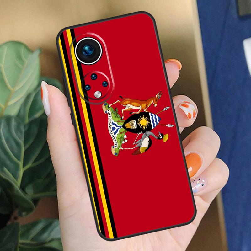 Чехол с гербом и флагом Уганды для Honor 90 50 70 Lite X9b X9a X8b X8a X8 X9 X9c Honor 200 Pro Magic 5 6 7 Lite
