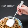 Stainless Steel Public Spoon Round Edges Practical Buffet Dinner Large Size Serving
