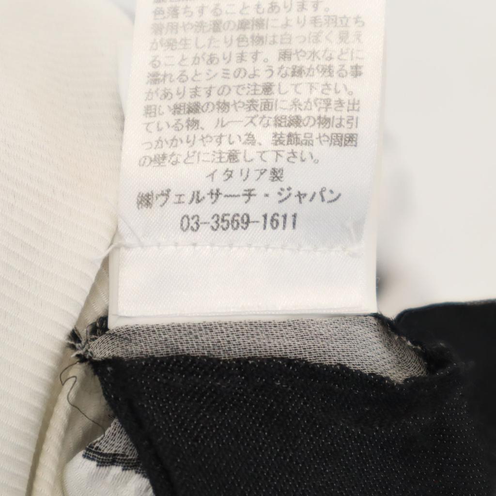 Versace Made In Italy Short Sleeve Cut 36 Black Women Used