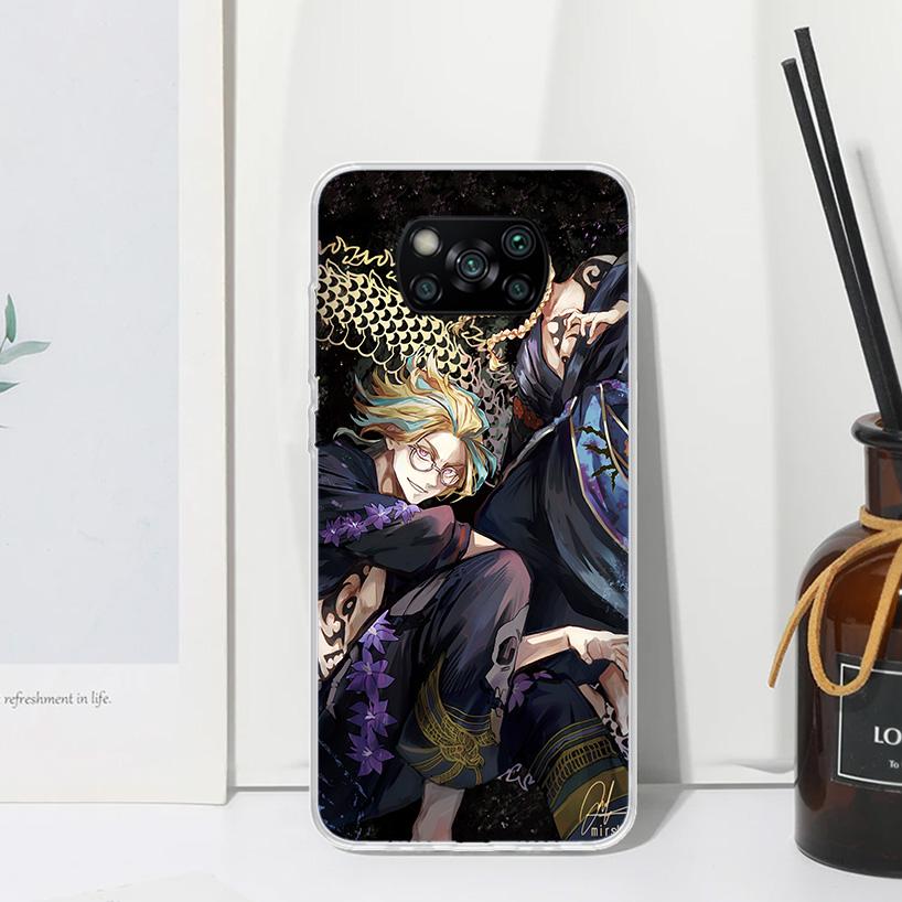 Чехол для телефона Ran Haitani Rindou Tokyo Aevengers для Xiaomi Poco X7 X6 X5 M7 M8 Pro F7 Ultra Redmi 15C 15 13C 13 12C 12 10 10C 10A