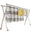 Stainless Steel Foldable and Extendable Clothes Drying Rack for Indoor and Outdoor Use, Suitable for Futon Drying. Also Suitable for Balconies and Ind