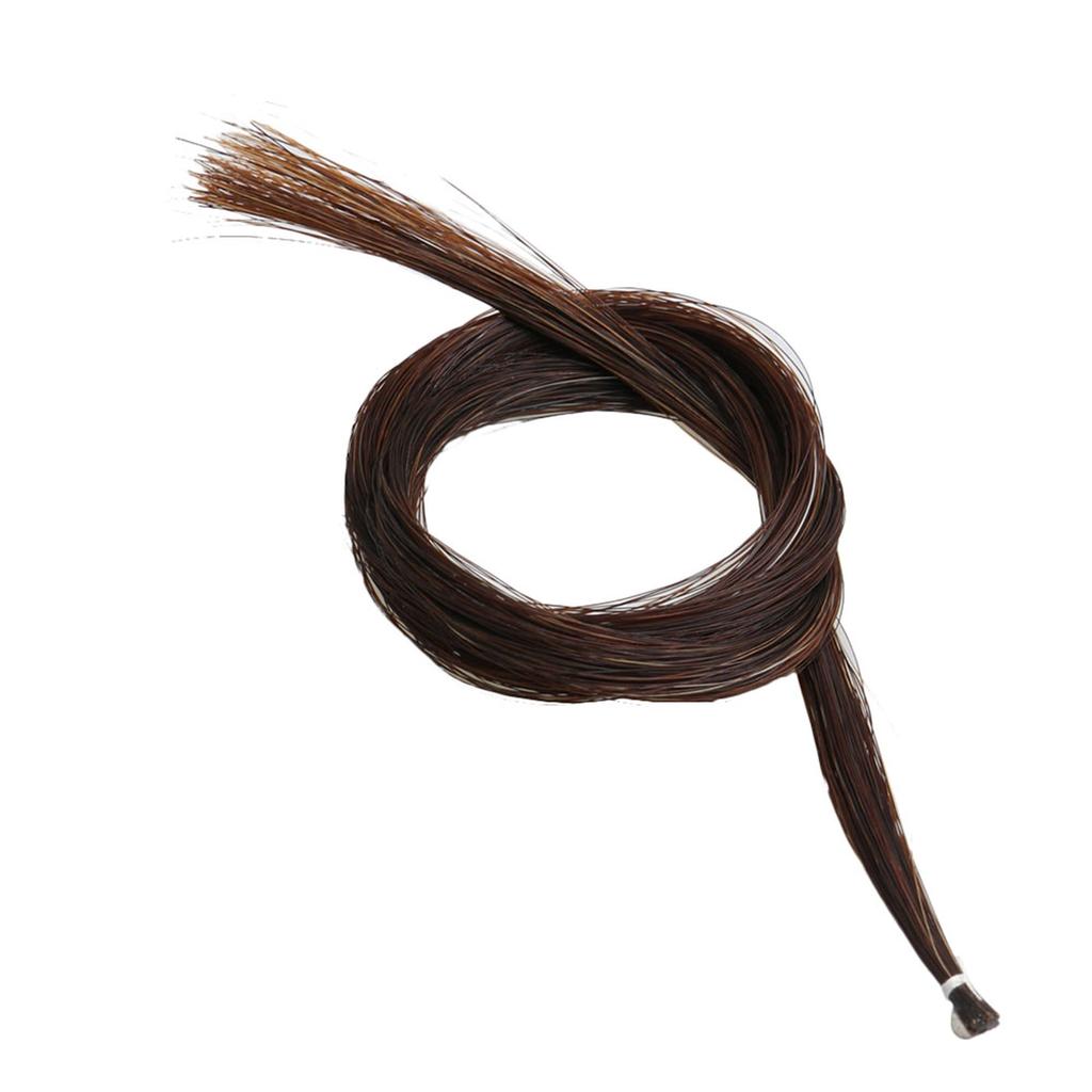 Волос для смычка скрипки Bstinay для замены струны смычкового инструмента, изготовлен из конского волоса хорошего коричневого цвета, аксессуар, волосы, тон, 83 см,