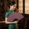 Handwritten Calligraphy Chinese Folding Fan Antique Style Hand Fan Decorative Fan  Photo Props
