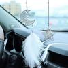 Geometric Stars, Moons, Feathers: Creative Interior and Rearview Mirror Pendants