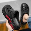 Fashion Hole Shoes Outdoor Platform Designer Luxury Original Pvc Slippers for Men Fun Clappers 2025 Mascullino Fashion Trend Sandals Man